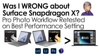 Surface Snapdargon X Pro Photo Test, Retested! Was I wrong the 1st time?