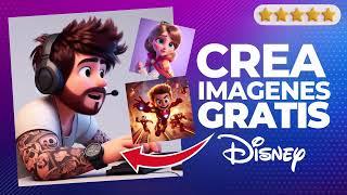 Como crear imagenes estilo disney pixar gratis