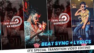 EFX Boys Beat Sync Status Editing Alight motion | Instagram Trending video Editing | Glowing Lyrics