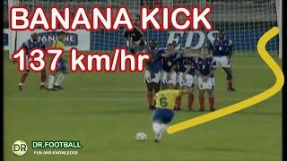 Roberto Carlos banana kick. That shocked the world