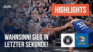 Highlights: Veolia Towers Hamburg - Rostock Seawolves I easyCredit BBL | Dyn Basketball