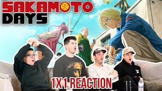 INCREDIBLE FIRST EPISODE...Sakamoto Days 1x1 "The Legendary Hit Man" | REACTION