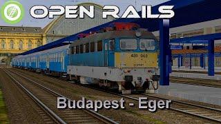 Open Rails (MSTS) - Budapest Keleti - Eger - Alföld 7.2