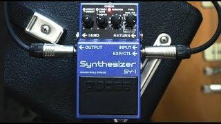 Boss SY-1 Synthesizer | No Blues Licks or Solos Included
