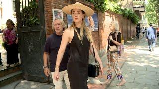 Amber Heard comienza su nueva vida y su rutina en Madrid