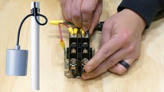Wiring a Float Switch to a Contactor | 1 of 3