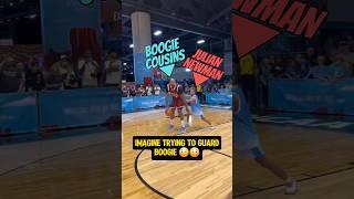 Julian Newman had to guard Boogie Cousins!