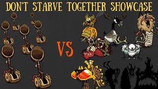 Winona's Catapults VS Every Overworld Boss - Don't Starve Together Showcase