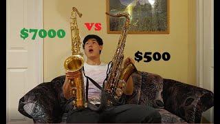$7000 Selmer Paris SA II Tenor Saxophone vs $500 Vintage German Sax (Shocking Results)