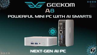 LIVE: Geekom A8 Mini PC Unboxing and Review - Ryzen 9 8945HS flagship! #AI #powerfulminipc #aiminipc
