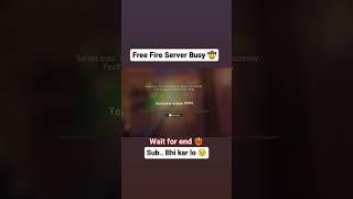 Free Fire Server Busy Problem Solution #freefire #shorts #viral