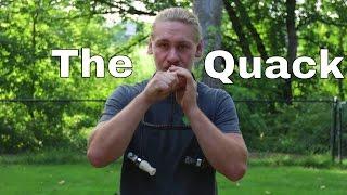 How to Blow a Duck Call: The Basic Quack for Beginners