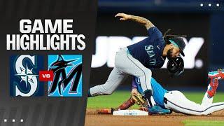 Mariners vs. Marlins Game Highlights (6/23/24) | MLB Highlights