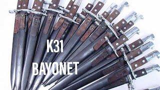 Swiss K31 bayonet