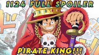 Siniguro ni Luffy na sia Ang magiging Pirate King. One piece 1124