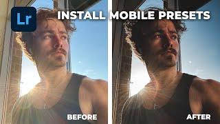 HOW TO INSTALL ADOBE LIGHTROOM PRESET ON YOUR SMARTPHONE 2024