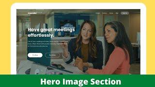 How to create a Hero Image using HTML and CSS