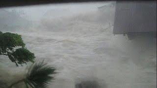 AMAZING AMATEUR FOOTAGE OF TYPHOON HAIYAN - BBC NEWS