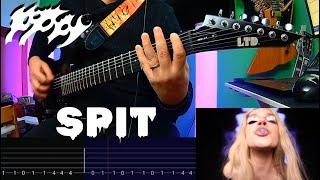 Poppy - Spit |Guitar Cover| |Tab|