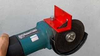 Genius idea! DIY adapter for angle grinder that anyone can make! Secrets of the tools