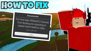 How To Get Unbanned In BloxBurg 2024! (even if its permantly!)