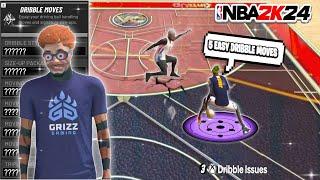 5 BEST BASIC DRIBBLE MOVES YOU NEED TO BE DOING TO BE UNGUARDABLE ON NBA 2K24! EASY DRIBBLE TUTORIAL