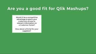 Qlik Mashup Enablement Program