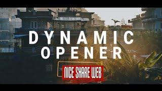 Dynamic Motion Opener - Premiere Pro CC, After Effects CC - FREE DOWNLOAD