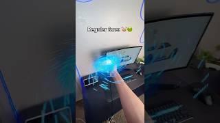 Regular fans VS This fan  #led #animefan #anime #ledlights #hologram #animeedits #shorts