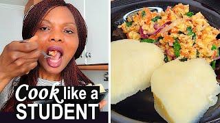 COOK WITH ME: Egg Stew with Yam | The Most Balanced Nigerian Meal