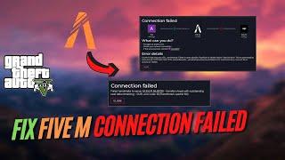 How to Fix FiveM Connection Error Failed | Time Out | FiveM Crashing Fix 