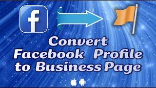 How to Convert a Facebook Profile to a Business Page Plus Settings to Make