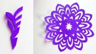 Paper Rangoli stencils diy | पेपर से रंगोली बनाना सिखें | Diwali decoration ideas