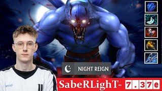 [DOTA 2] SabeRLighT- the NIGHT STALKER [OFFLANE] [7.37e]