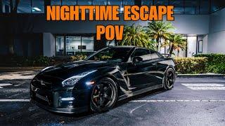 GODZILLA AFTER DARK - NISSAN GTR POV DRIVE