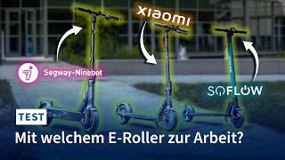 Mit dem E-Roller ins Büro