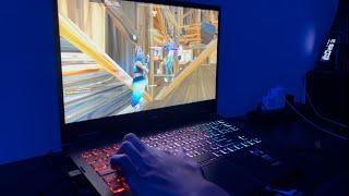 Fortnite but you play On Laptop  (POV)