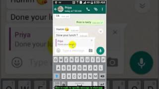How to reply to specific message in whatsapp