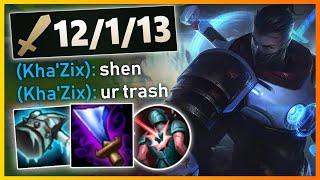 THEY DOUBTED THE RANK 1 SHEN! I HAD TO 1v9 CARRY THESE DIAMONDS! | Unranked to Challenger EP 33