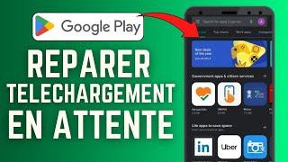 Reparer Probleme Telechargement En Attente Play Store ( FACILE )