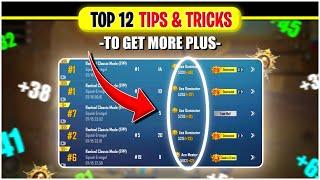  Top 12 Tips To Get More Plus in BGMI  & PUBG Mobile | How to Get More Plus Points in BGMI?