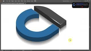 How to Create Glossy Logo Look in Adobe Illustrator | Tutorial