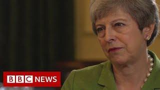 Theresa May's final Number 10 interview - BBC News