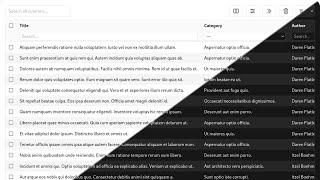 Data Tables: Livewire and Filament Packages