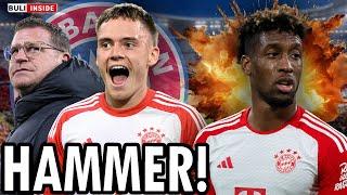 KURIOSER WIRTZ-PLAN des FC BAYERN! COMAN-ENTSCHEIDUNG gefallen!