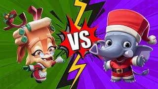 Rubie Claus vs Santa Frank || Zooba