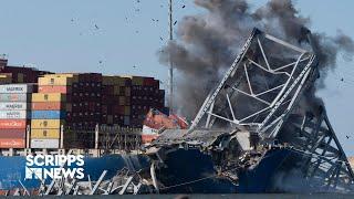 Investigators say ship lost power before hitting Francis Scott Key Bridge