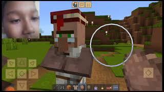 today i play mikeraft and I spawn villagers very much \ PK SENA GAMING