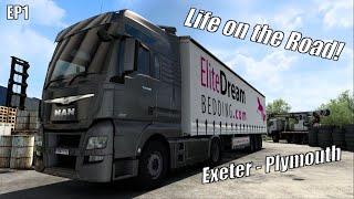 EXETER - PLYMOUTH - Euro Truck Simulator 2 1.40 - Promods 2.52 -  Episode 1