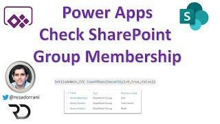 Check if User is Member of SharePoint Group in Power Apps